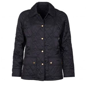 Barbour Summer Quilt Jacket. Womens Size 14 (US) 18 (UK) in Black